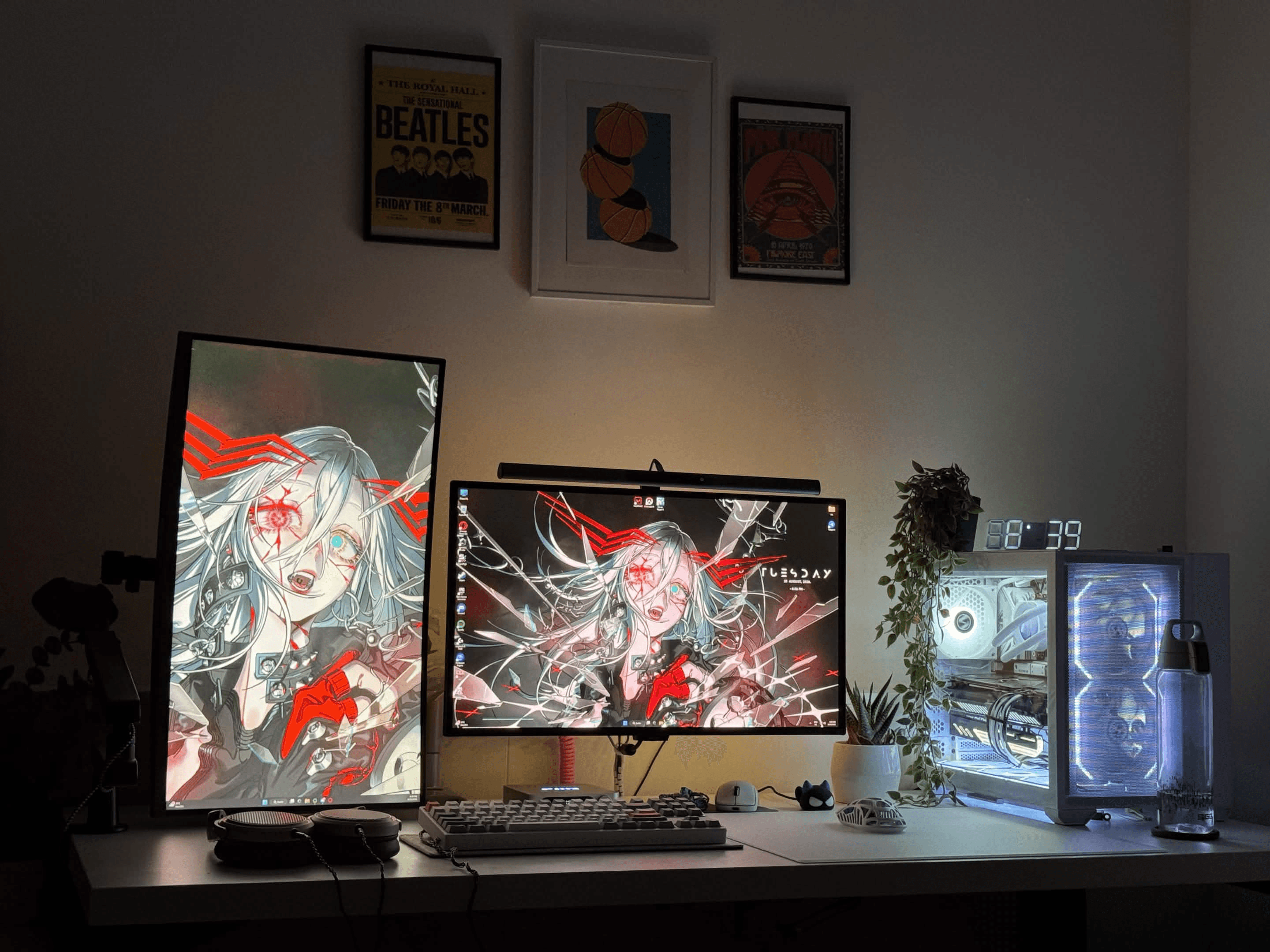 my dorky setup