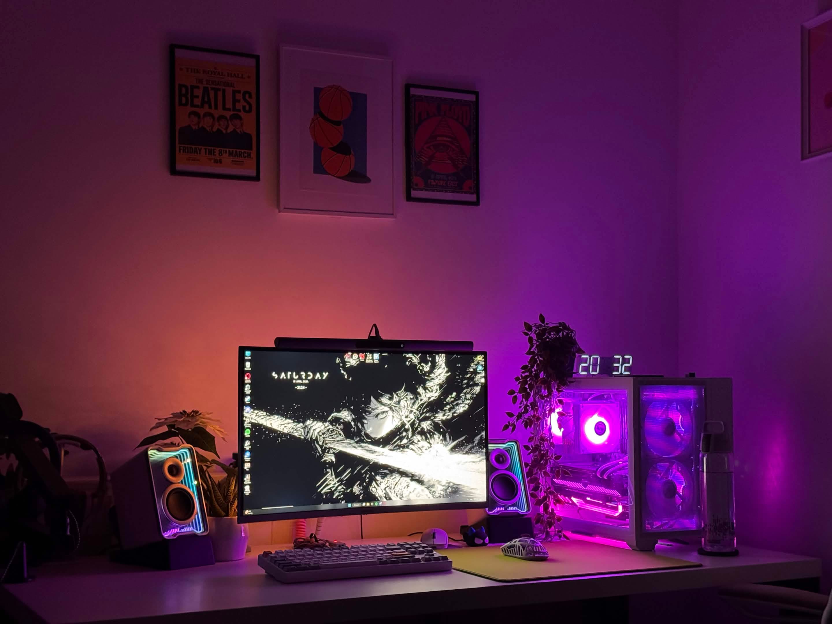 my dorky setup
